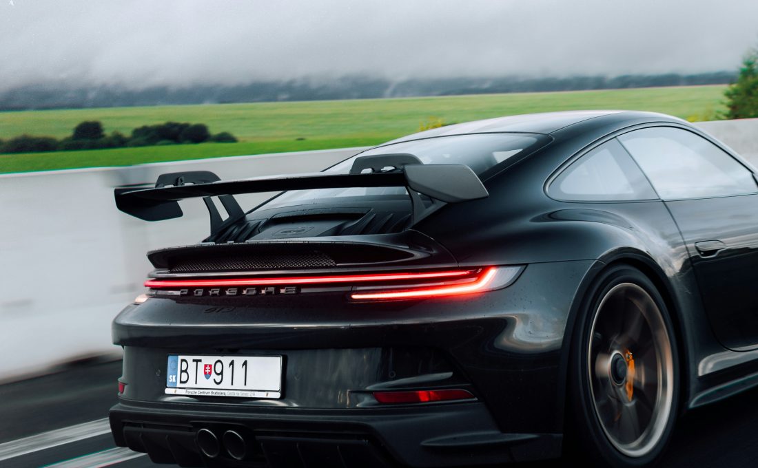 ポルシェ911の走行